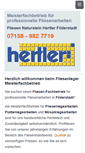 Mobile Screenshot of fliesen-naturstein-hertler.de